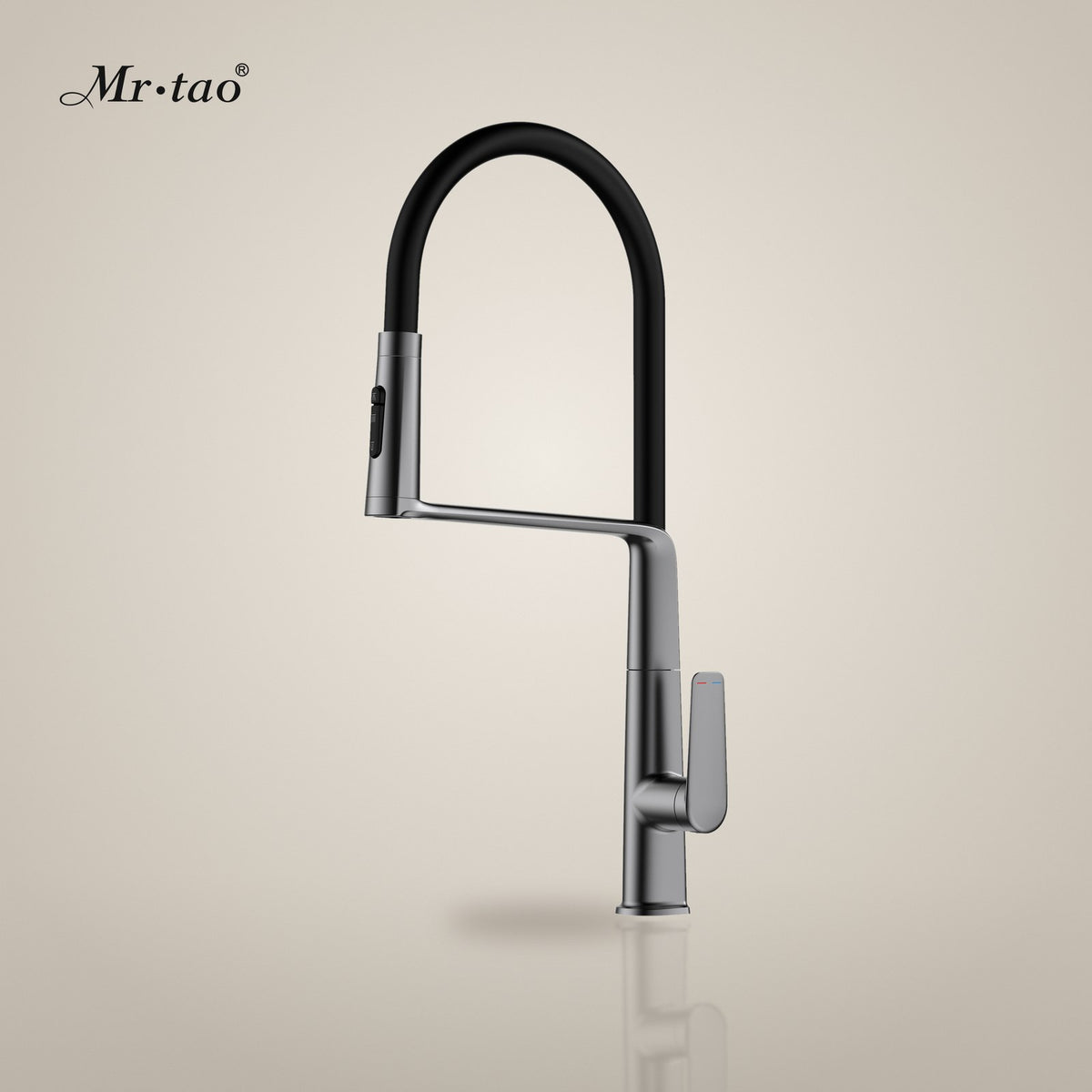 Mr·tao 0604 Pull-Down Kitchen Faucet, Full Brass