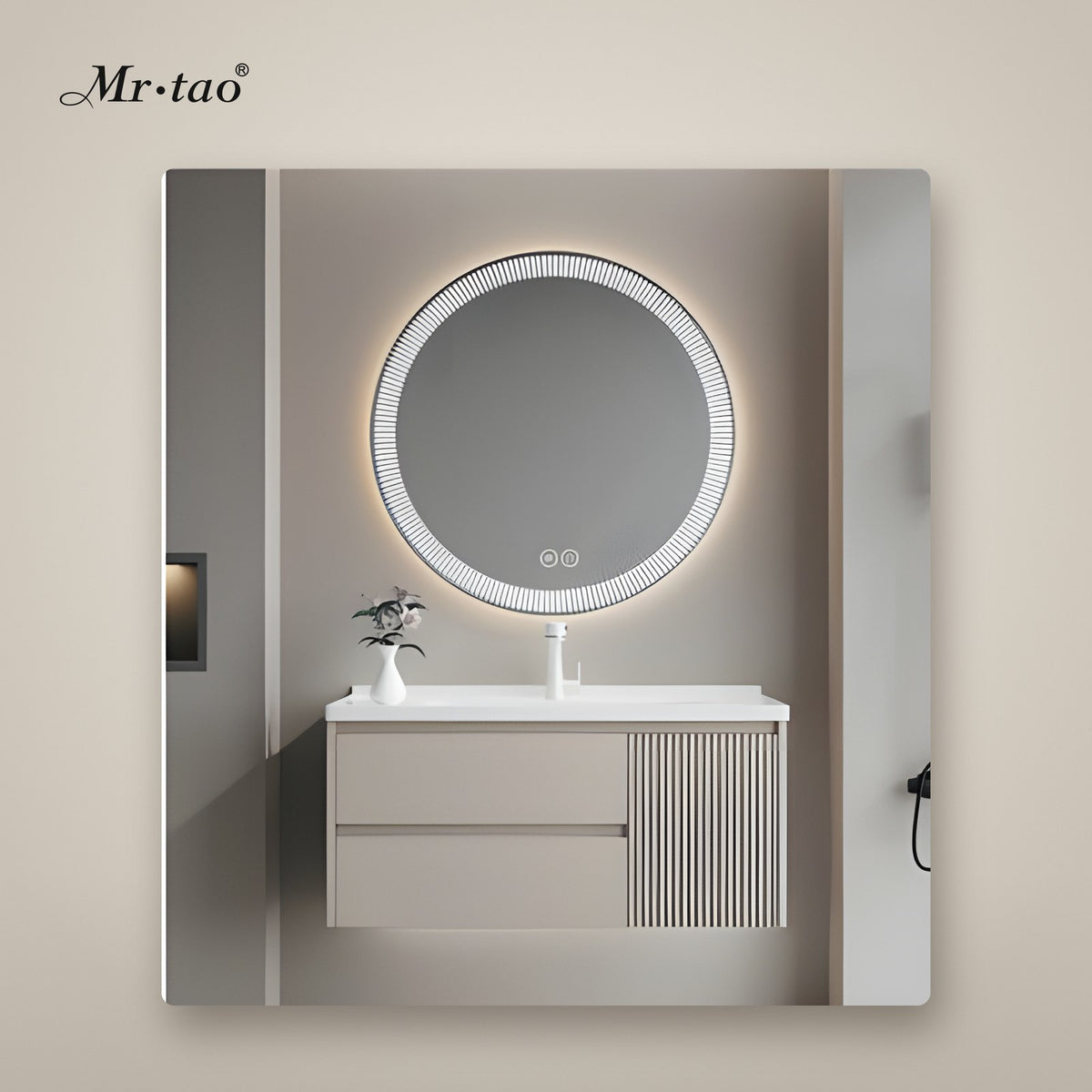 Mr·tao W19 Bathroom Vanity Set with Smart Mirror Cabinet